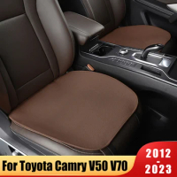 Car Seat Cover Mat Seat Cushion Moisture-Proof Protector Pads For Toyota Camry 50 70 XV50 XV70 2012-2021 2022 2023 Accessories