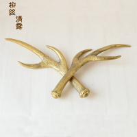 仿真鹿角裝飾壁掛客廳工藝品擺件 圣誕節手工diy立體掛件攝影道具