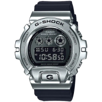 【CASIO 卡西歐】G-SHOCK 街頭嘻哈時尚電子手錶 畢業 禮物(GM-6900-1)