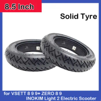 8.5 Inch Solid Tyre for VSETT 8 9 9+ ZERO 8 9 INOKIM Light 2 Electric Scooter 8.5x2 Tubeless Tire Anti-Punctured Honeycomb