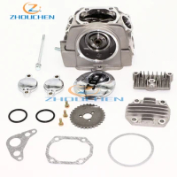 125CC engine cylinder head assy for LIFAN LF125 pit bike and atv with Lifan 125cc engine