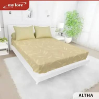 MYLOVE Sprei My Love Queen Fitted 160x200 Sprei Queen My Love No 2 Altha