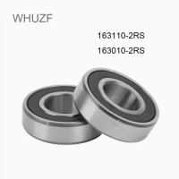 WHUZF 10pcs Bearing 163110 16x31x10 163110-2RS 163010 16x30x10 Shielding Ball Bearing Bicycle bearing axis Flower drum bearing