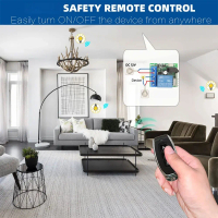 Taffware Universal Wireless Remote Relay Transmitter Receiver 433MHz - S43
