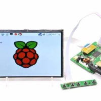 SEEED 104990244 7 inch High-resolution 1280*800 IPS LCD display module kit is especially designed as a monitor for Raspberry Pi