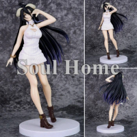 21CM Anime Taito Overlord IV Albedo Coreful Figure Knit Onepiece Ver PVC Action Figures Hentai Collectible Model Doll Toys Gift