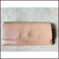 กระเป๋าสตางค์ Paul smith ใบยาว สีนํ้าตาลอ่อน เรียบหรู
