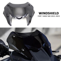New TMAX560 2022 2023 Windshield WindScreen For YAMAHA TMAX T-MAX 560 T-MAX560 T-max 560 Sports Motorcycle Deflector Visor Viser