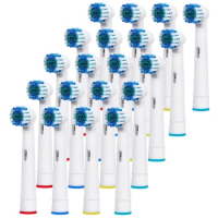 4-20pcs Replacement Toothbrush Heads Compatible with Oral-B Braun Professional Electric Toothbrush Heads Brush Heads