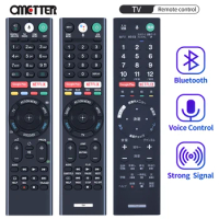 Remote Control for Sony Voice LCD Smart TV RMF-TX300E RMF-TX310U RMF-TX200P RMF-TX200J KDL-50W850C XBR-43X800E KJ-55X9350D 65X75