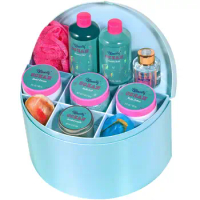 10pcs Refreshing Ocean Spa Gift Basket with Jewelery Box, Women Bath and Body Set Includes Bubble Bath, Bath Salts, Body Lotion