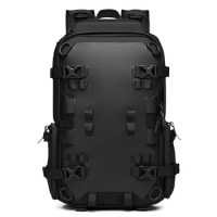 OZUKO 17.3 inch tactical shoulder Men Travel Backpack Outdoor Waterproof Rider Cycling Sports Motorcycle Helmet Backpack