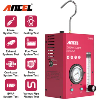 ANCEL S3000 Car Smoke Generator For Cars Pipe Smoke Leakage Detector Leak Locator Pipe Tools Automotive EVAP Gas Leak Locator