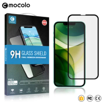 Mocolo Oleophobic 2.5D 9H Full Screen Tempered Glass Film On For iphone 13 Pro Max Mini 13Pro 13ProMax 13Mini 256 GB Protector