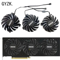 New For INNO3D GeForce RTX3080 3080ti 12GB X3 OC Black Gold Extreme Edition Graphics Card Replacement Fan CF-12910S