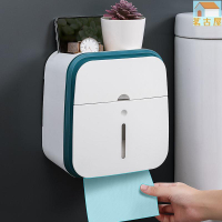 -創意衛生間紙巾盒 廁所衛生紙置物架抽紙盒 免打孔防水紙巾架廁紙盒