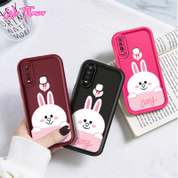 Sweet Cute Cony Rabbit Phone Casing For VIVO V9 V11i V15 Pro V5 V5S V5 Lite V21 V23 V25 V25E V27 Pro