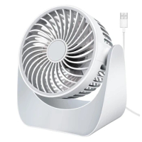 Mini Fan, Quiet USB Fan, Small 360° Table Fan, USB Table Fan With 3 Speed, Table Fans For Car, Bedroom, Motorhome