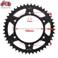 520-45T 520 45 Tooth Motorcycle Rear Sprocket 20CrMnTi For KTM 790 Adventure 790Adventure R 890 Adventure 890Adventure L R