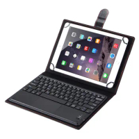 2 in 1 Detachable Bluetooth Touchpad Keyboard + Folio PU Leather Stand Case Cover For Samsung Galaxy Tab A 2016 10.1 P580 P585