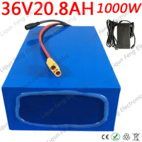 36V Battery pack 36V 20AH Lithium Battery pack 36V 21AH Electric Bicycle Battery 36V 1500W 500W Scooter Battery With 5A Charger