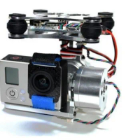 FPV Gopro Metal Brushless Camera Gimbal w/Motor &amp;Controller,Blade Walkera QX350 Aerial photo
