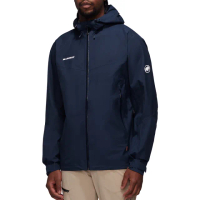 【Mammut 長毛象官方直營】Convey Tour HS Hooded Jkt AF GTX防風防水連帽外套 海洋藍 男款 #1010-28452