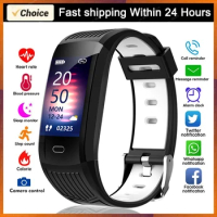 2024 New Sports Fitness Tracker Bracelet Men Smart Watch Call Reminder Smart Wristband Heart Rate Monitor IP68 Waterproof Women
