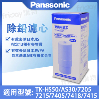 Panasonic 國際牌 除鉛濾心 適TK-HS50/AS30/7205/7215/7405/7418/7415 TK-HS50C1 -