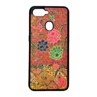Casing Custom Case REALME 2 PRO /OPPO F9 Softcase Motif BATIK 30