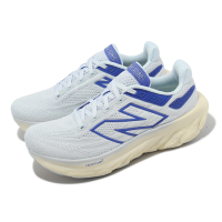NEW BALANCE 慢跑鞋 Fresh Foam X 1080 V13 D 寬楦 女鞋 藍 米白 厚底 運動鞋 NB(W1080D13-D)