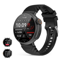 2024 GT88 Answer Dial Call Smart Watch Men Sports Fitness Tracker Smartwatch 128MB Large Memory IP67 Waterproof Women Wristwatch