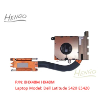 0HX40M HX40M Original New For Dell Latitude 5420 E5420 Cooler Cooling Heatsink Fan
