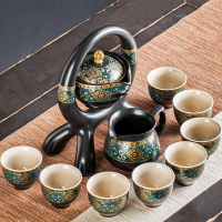 自動茶具懶人泡茶器辦公室會客網紅泡茶神器套裝陶瓷功夫茶杯家用