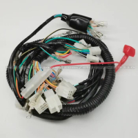 Motorcycle Electric Full Assembly Spare Parts Entire Vehile Cable Wire Line For Honda 125cc CG 125 CG125 ZJ125