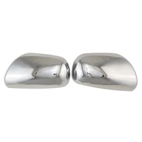 For Toyota Wish 2003-2007 Prius 2006-2009 REMIO 05-07COROLLA 2pcs ABS Chrome Car Side Door Rear View Mirror Cover