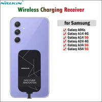 Nillkin Wireless Charging Receiver for Samsung Galaxy A54 A34 A24 A14 A04s 4G 5G USB Type-C Charger Adapter