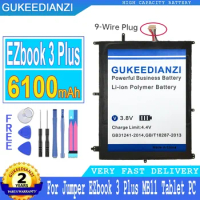 6100mAh Replacement High Capacity Battery For Jumper EZbook3 Plus EZbook 3 Plus MB11 MB12 TH140A HW-3487265 Tablet PC Batteries