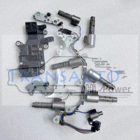 FW6A-EL FW6AEL Original Transmission Valve Body Solenoids with Wire Harness Manifold Pressure Sensor Switch for Mazda