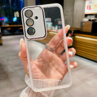 เคสโทรศัพท์ฟิล์มกันรอยเลนส์, ดีไซน์เรียบง่าย, วัสดุ TPU อ่อน, กันกระแทก, เข้ากันได้กับ Samsung Galax