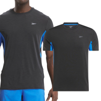 Reebok Athlete Tee 2.0 Rbk-chill 男款 黑藍色 舒適 排汗 短袖 100203991