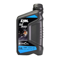 【頑家車業】SYM M300 礦物機油 24入 15W-40 0.8L(機車 機油 SYM JETS YAMAHA FORCE KYMCO KRV)