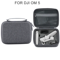 Storage Bag For DJI OM 5 Portable Durable Carrying Case For DJI Osmo Mobile 5 Handbag Hard Shell Box Handheld Gimbal Accessories