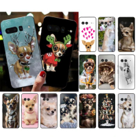 Chihuahua Puppy Dog Phone Case For Google Pixel 8 7 Pro 7A 7 6A 6 Pro 5A 4A 3A Pixel 4 XL Pixel 5 6 4 3 3A XL