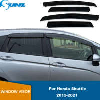Window Visor For Honda Shuttle 2015 2016 2017 2018 2019 2020 2021 Car Side Weathershield Window Rain Guards Sun Rain Protectors