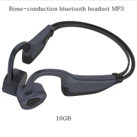 New IP68 Waterproof MP3 Bone Bluetooth 5.0 Conduction Headset 16G HIFI MP3 Player Outdoor Sport Earphones USB MP3 Music Players