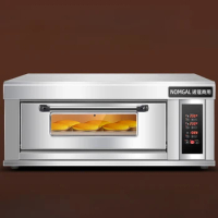 Oven: Commercial Large Capacity Electric Oven, Gas Liquefied Gas Pizza Oven, Large Double Oven Baking Oven
