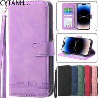 For Samsung Galaxy S23 Ultra Case Business Magnetic Leather Flip Wallet Phone Cover For Samsung S23+ S22 Ultra S21 Plus FE A21R