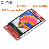 1.8 inch TFT LCD Module LCD Screen Module SPI serial 51 drivers 4 IO driver TFT Resolution 128*160 For Arduino