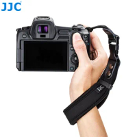 JJC Soft Neoprene Camera Hand Wrist Grip Strap with Quick-Release for Sony A7CII A7CR A7IV A6700 Canon R7 R5 R6 EOS R8 R10